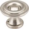 Elements 1-3/16" Diameter Satin Nickel Button Syracuse Cabinet Knob 575SN - alternate 1